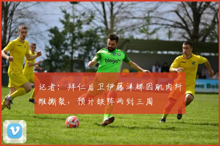记者：拜仁后卫伊藤洋辉因肌肉纤维撕裂，预计缺阵两到三周